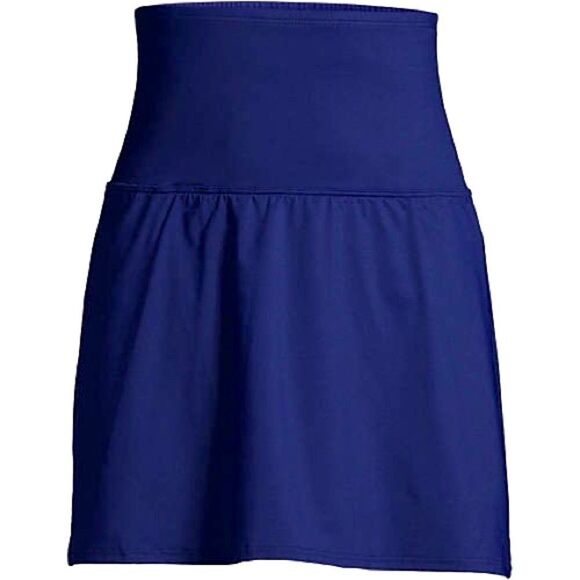 Land’s End Women's High Waisted Modest Swim Skirt Swim Bottoms • Navy • 4 • NWT - Picture 4 of 10